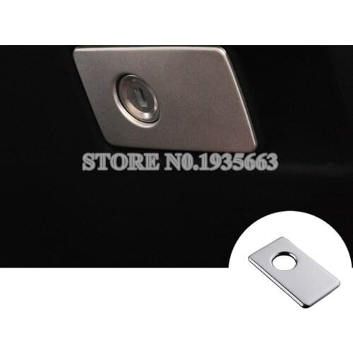 For VOLVO V60 Interior Glove Box Switch Button Trim Cover 2012-2017 1pcs Car Accessories Interior Car Decor Car Trim