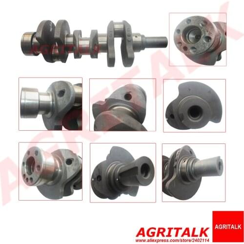 Crankshaft for Changchai engine ZN380Q / ZN390Q / ZN390T, part number: ZN380Q-060003