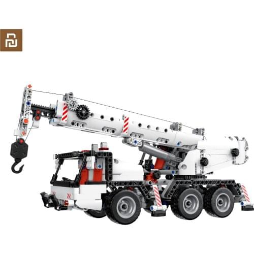 YouPin ONEBOT Building Blocks Miniature Engineering Crane Robot Educational DIY Toys Car Truck 360 Rotating Control Steering