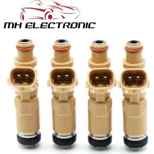 MH Electronic 4pcs 23250-75090 23209-75090 Fuel Injector For Toyota ASIA Land Cruiser Prado EU Coaster 2.7L 3RZ 1999 To 2007