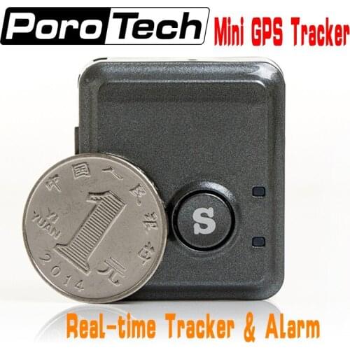 V8S Mini GPS Tracker Real Time Fast Positioning Anti-lost GPS Tracker GPS GSM SMS GPRS Tracking Device & SOS Communicator