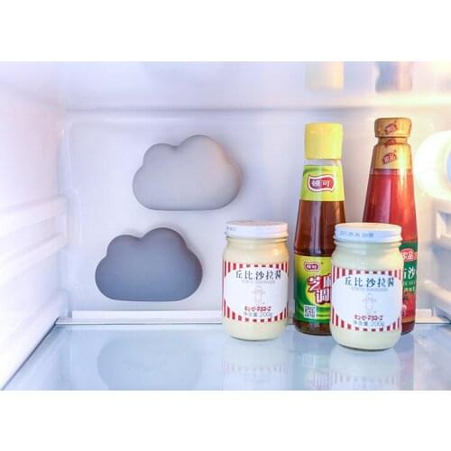 Cloud shape Fridge Refrigerator Air Bamboo charcoal bag with sucker air purification Deodorant deodorant Odors Smell Removr