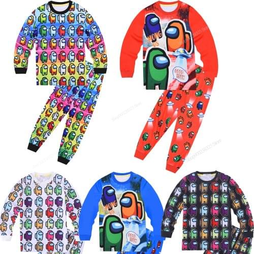 Game Among Us Cartoon Pajama Pants Baby Girls Night Wear Children Boys Pajama Pants Home Sleepwear Summer Toddler Girl Pijamas