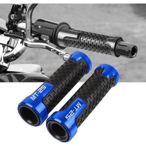For YAMAHA MT125 mt 125 MT-125 2014 2015 2016 2017 2018 2019 2020 7/8"22mm CNC Motorcycle Handle Bar Grips Handlebar Hand Grips