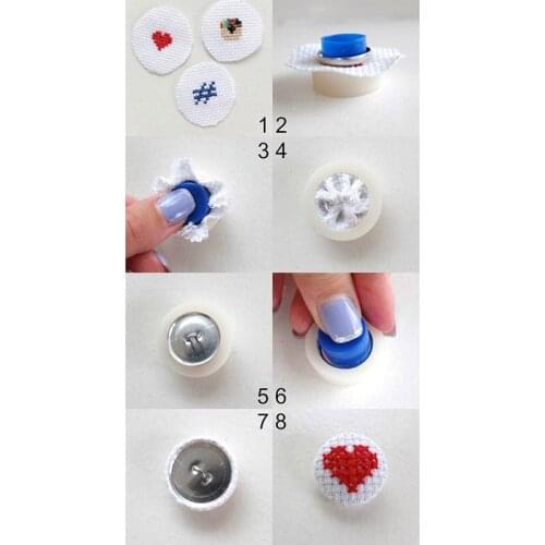 DIY Creative Bag Buckle Set DIY Bag Buckle Machine Button Machine Cloth Bag Button Base Button Maker DIY Handmade Button Metal