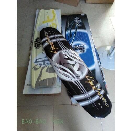 RM veneer water skiing, wakeboard shoes, water-skiing double plate, kneeling board, drag race (black)