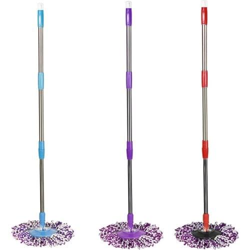 Spin Mop Pole Handle Replacement For Floor 360 Degrees Rotating Floor Mop Pole No Foot Pedal Version Handle Cleaning Tool #G2
