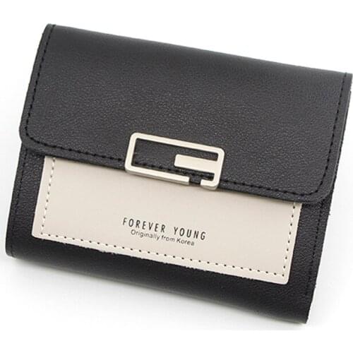 Women Wallet Short Girls Coin Purse Fashion Wallets For Woman Card Holder Small Ladies Wallet Female Hasp Mini Clutch For Gifts