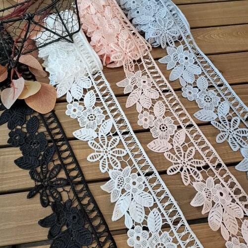10meter cotton lace clothing accessories DIY skirt sleeves curtain stitching handmade material decoration