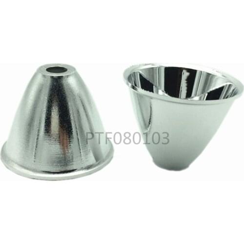 10pcs Aluminum Reflector Cup 5-10 Degreen For Cree XR-E/XM-L/XM-L2 Q5 T6 LED Flashlight