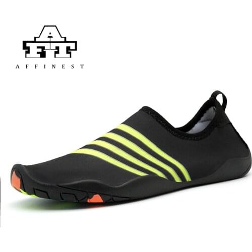 AFFINEST Men Women Aqua Water Shoes Clorts Unisex Beach Barefoot Shoes Outdoor Yoga Surfing Shoes gym shoes zapatillas hombre