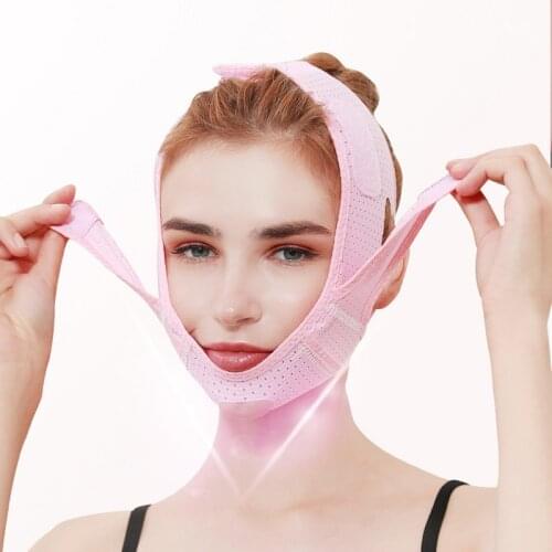 Double Chin Face Bandage Wrinkle Removal Device Thin Face Bandages Face Correction Sleep Mask Facial Slimming Face-lift Tool