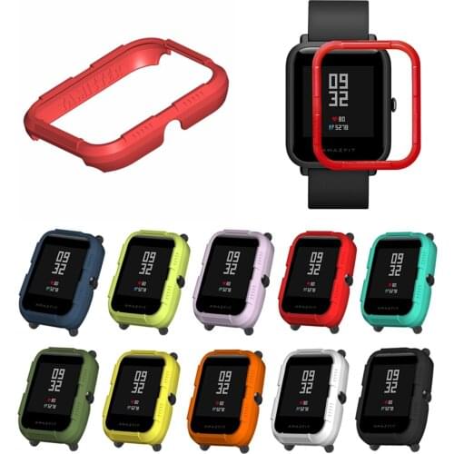PC Cover For Huami Amazfit Bip Case Protector For Xiaomi Amazfit Bip Youth Smart Watch Accesorio Protective Shell Frame Sleeve