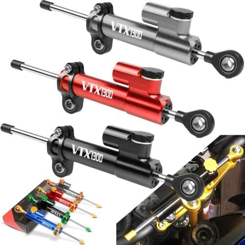 For HONDA VTX1300 VTX 1300 2003 2004 2005 2006 2007 2008 2009 2010 2011 Motorcycle Damper Steering Stabilize Safety Control