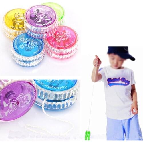 Creative Hobby Magic YoYo LED Light Classic Toys Children Games Yo Yo Professional Practice Juggling Amateur Show Toys Kids Gift