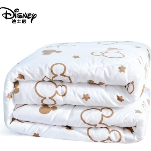 Summer Air-conditioning Quilt Soft Breathable Throw Blanket Thin Mickey Comforter Bed Cover Bedspread