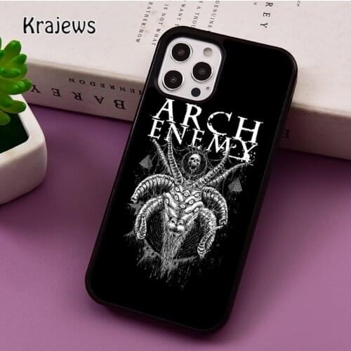 Arch Enemy Soft phone Case For iPhone 5 SE 2020 6S 7 8 Plus 12 mini 11 Pro X XR XS Max Samsung S8 S9 S10 coque Cover