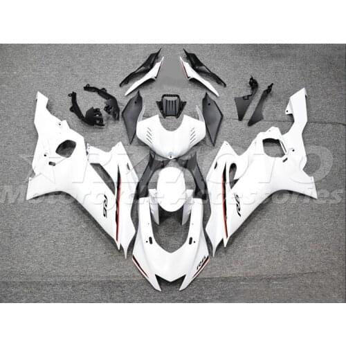 New ABS Motorcycle Fairing Kits Fit For Yamaha YZF 600 R6 2017 2018 2019 2020 R6 17 18 19 20 Bodywork Set White