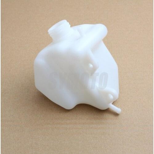 Motorcycle Plastic Replacement Set Water Bottle Coolant Reservoir Tank Radiator Overflow For Kawasaki KLX 250 KLX250 2008-2015