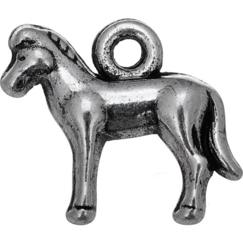 Zinc Alloy Animal Charms For Jewelry Making Charm Bracelet DIY Accessories Necklace Fir Key Chain Handmade GIft