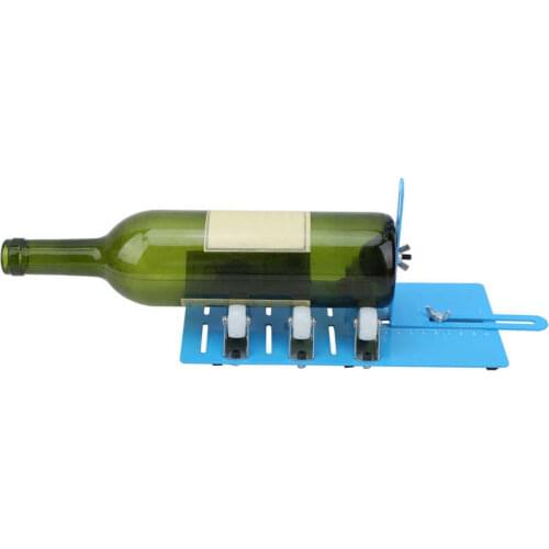 Glass Bottle Cutter Set Aluminum Alloy 3 Cut Wheels Cutting Tools SM-020 250 x 120mm Bottle Cutting Machine