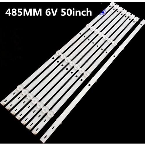 LED Backlight strip 4 lamp For 50'' TV 50PFS4012 50PFS4012/12 K500WDK3 SVK500AL1_WICOP_4LED 3V