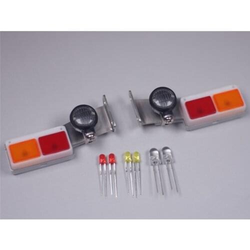 Tamiya Truck Frame Led Taillights Kits For 1/14 Scale RC Tractor Trailer TAMIYA SCANIAA R620 56323 BENZZ 3363 MAN TGX VOLVO Hino