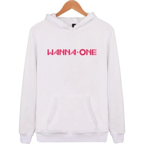 LUCKYFRIDAYF Wanna One K-pop Harajuku Hoodies Sweatshirt Fashion Women men Hoodie Sweatshirts Hip Hop Clothes pullover tops 4XL