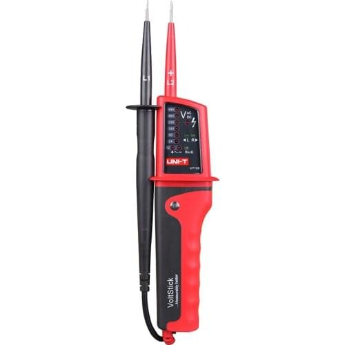 UNI-T UT15B/UT15C Waterproof Type Voltage Testers; AC/DC Voltage Test, Phase Rotation Test/Single Lead (L2) Voltage Detection