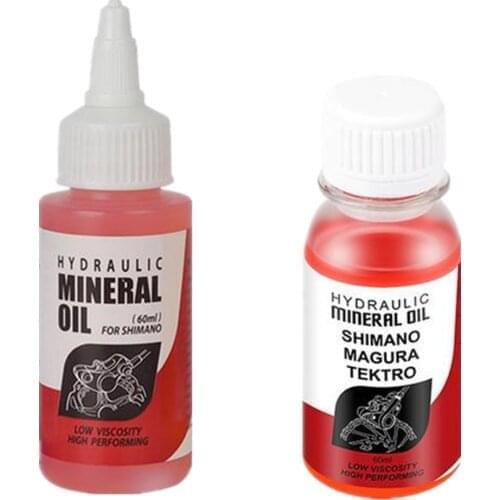 Bicycle Brake Mineral Oil System 60ml Fluid Cycling Mountain Bikes For Shimano Dropship