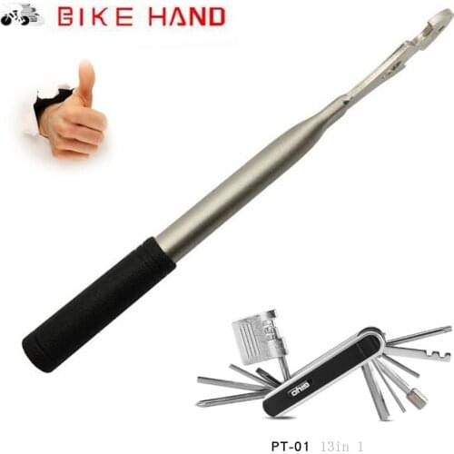 BIKEHAND Bicycle Pedal Wrench Overhaul Install Spanner Bike Repair Service Tool Long Handle Extra Thickness 5mm Cycling YC-163L