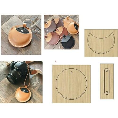 Japan Steel Blade DIY leather craft SLR camera lens Cover cutter die cutting kinfe mould wooden die template tools 85mm