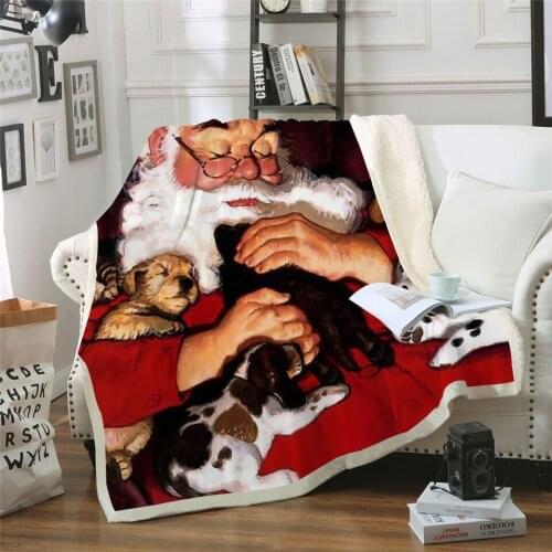 ZOOTOP BEAR Fleece Blankets On The Sofa