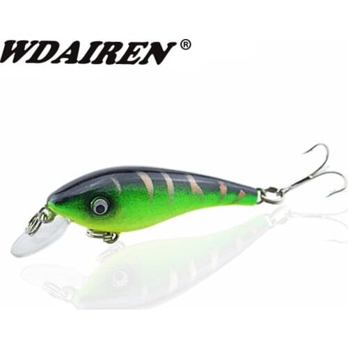 1Pcs 5.7cm/4.5g Topwater wobblers Fishing Lures Tackle Swim bait Fishing japan Hard Crazy Bass Crankbait Fish Tackle WD-320