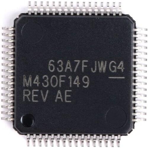 1pcs/lot MSP430F149IPMR MSP430F149 M430F149 LQFP-64 In Stock
