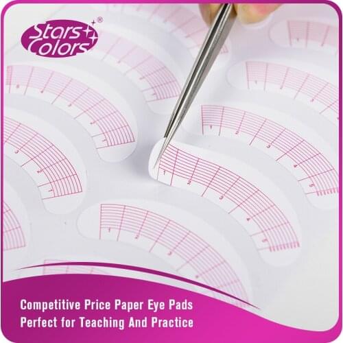 10 bags Wholesale Price Pratice Eye pad for eyelash extension total 350 pairs eye patches paper free Exercises eye pads