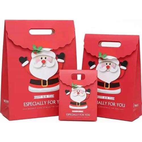 100 Pcs/Lot 16 27 32 Mm High Quality Christmas Gift Paper Bag Candy Snack Packaging Bag Cosmetic Underwear Storage Bag Wholesale