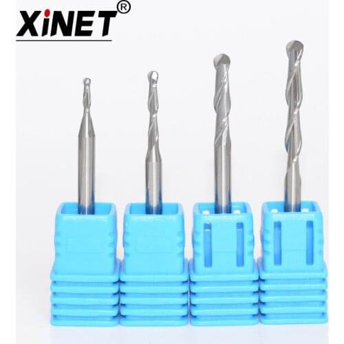 2 Flutes Ball nose milling cutter,D1.0-1.5-2.0-4-6~18-20mm,CNC machine cutter,solid carbide end mill,,MDF,Wood,relief sculpture