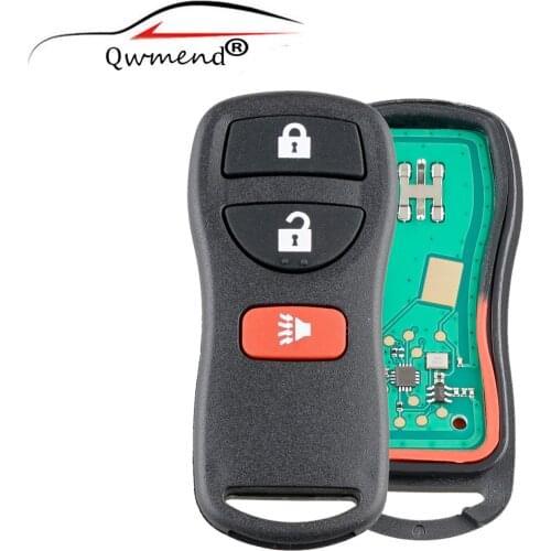 3Buttons 315Mhz Car Remote key Fob DIY For Nissan Versa 2007 2008 2009 2010 2011 2012 2013 Original keys