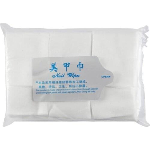 About 600pcs Gel Nail Polish Remover Pads Manicure Lint Free Napkins Soak Off Nail Wipes Cotton Cleaning Varnish Nail Art Tool