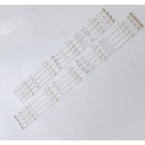 8pcs/set LED backlight for LG 49UJ630V 49UK6200 49UK6300PLB 49UJ635T 49LK5700PSC 49LJ5500 49UJ6300 49LJ5550 NC490DUE-AAFX1-41CA