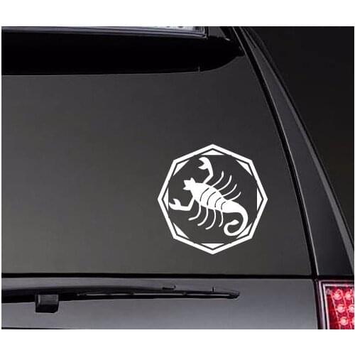 Astrology - Scorpio Zodiac Stickers Window Decal Vinyl Car Decals Decorative Car Decoration ZP0500
