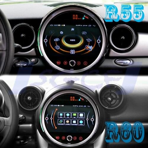 Car Stereo Audio Navigation GPS CarPlay For Mini Cooper S CountryMan R60 Clubman R55 MK2 With Amb Light 360 BirdView Navi