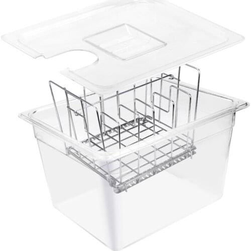 Food Kitchen Storage Box Vacuum Lid Organizer Container Transparent Sealed Cans Plastic Kitchen Organizer