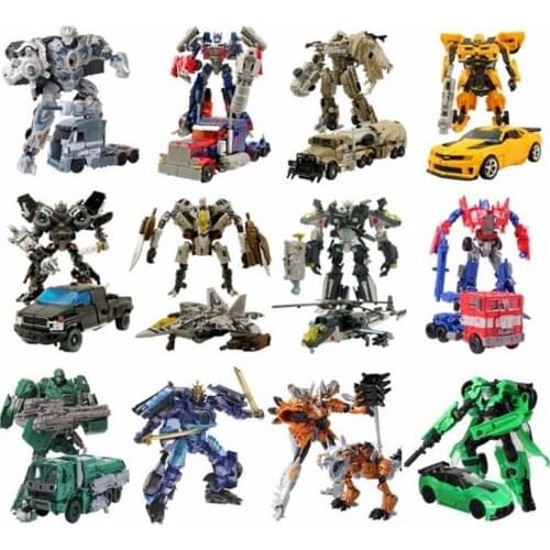 Hot Sale 18cm Transformation Robot Action Figures Toys For Children Birthday Gifts Free Shipping