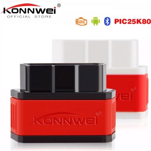 ICar2 OBD 2 Autoscanner ELM327 ODB2 Bluetooth Adapter EML327 Car Diagnostic Tool ELM 327 V 1.5 OBD2 With Pic18f25k80 Chips 4mhz