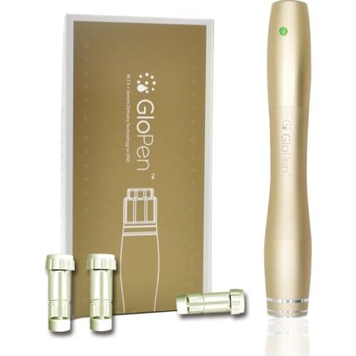 Innovative GLOPEN Dermapen Skin Tool Nano MicroNeedle Serum Delivery Machine Applicator