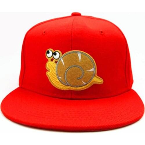 LDSLYJR Snail animal embroidery cotton Baseball Cap hip-hop cap Adjustable Snapback Hats for men and women 264