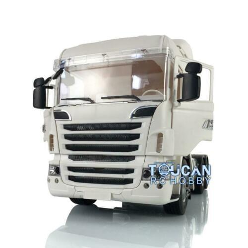 1/14 RC Hercules R730 SCA Cabin LESU Metal 6*6 Chassis Motor Tractor Trcuk