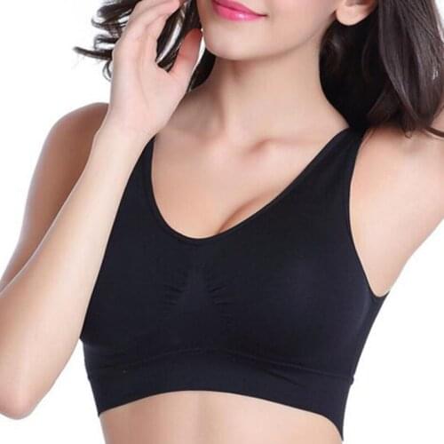 Fashion Women Solid Bra Push Up Wire Free Top Gather Underwear Fitness Bra Women Accessories Soft High Quality Underwear Lady